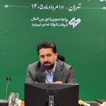 مدیرعامل فولاد غدیر نی‌ریز در آیین رونمایی از سامانه‌های ارتباطی